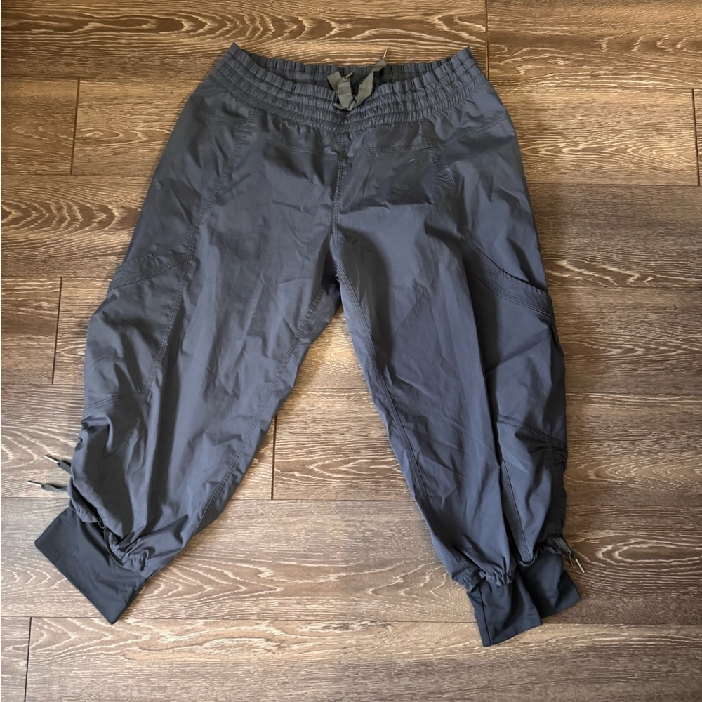 Lululemon Athletica Gray Cargo Pants with Tapered Legs